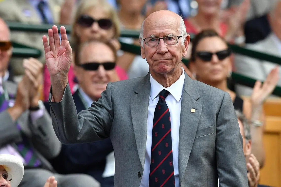 In a statement on Manchester United's website, it called Bobby Charlton “one of the greatest and most beloved players in the history of our club”.