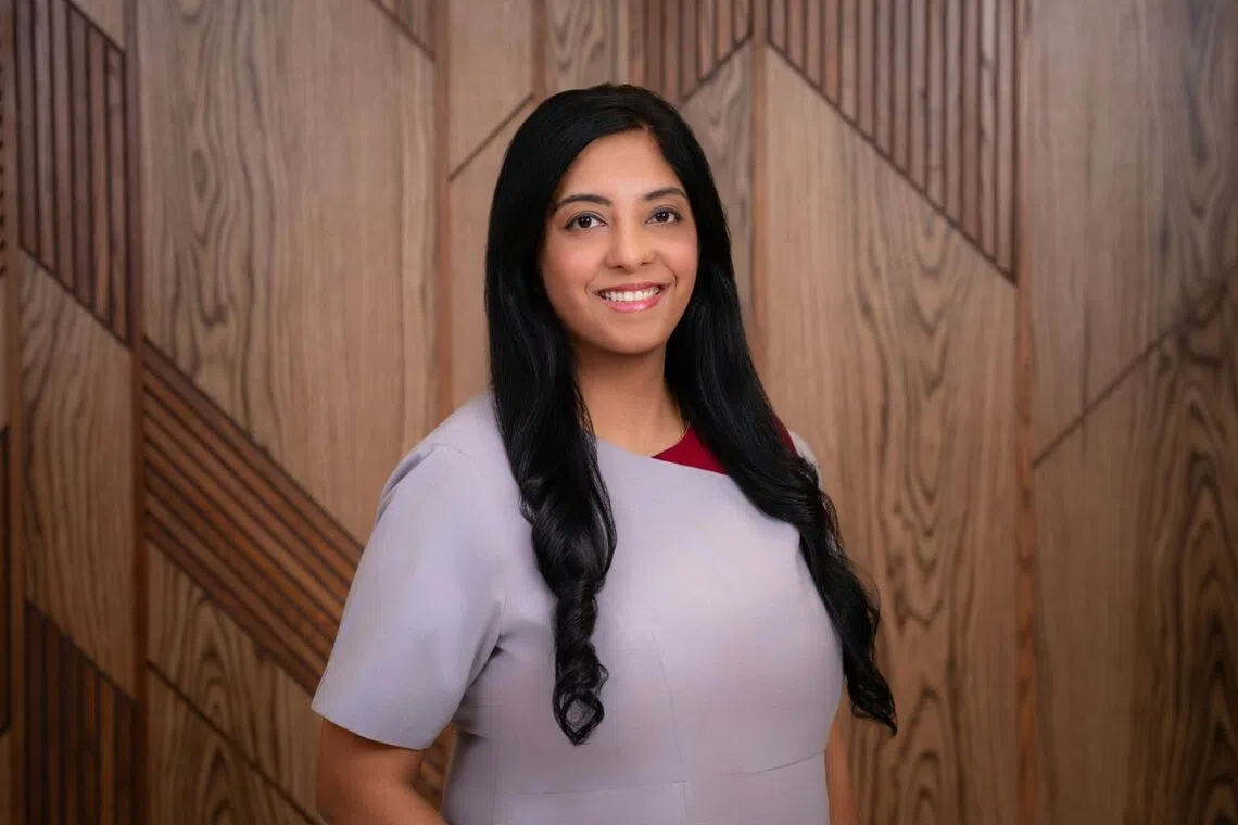 Ms Sonia Ashok Menon, customer service representative at CIMB's Raffles Place branch, is often praised in reviews for attentive, people-first support.