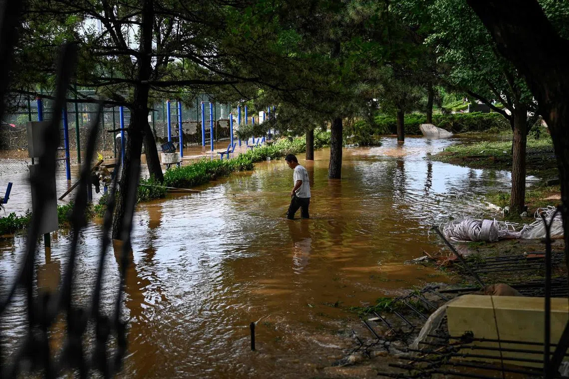 The floods exposed weaknesses in the rural emergency response infrastructure for Beijing, whose urban core is surrounded by several rural districts. 