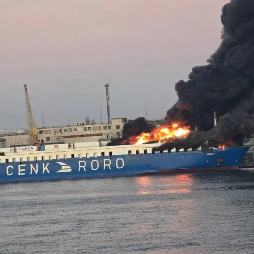 Sources identified ‌the vessel to Reuters as the ​Cenk T and said its owner was Turkish.