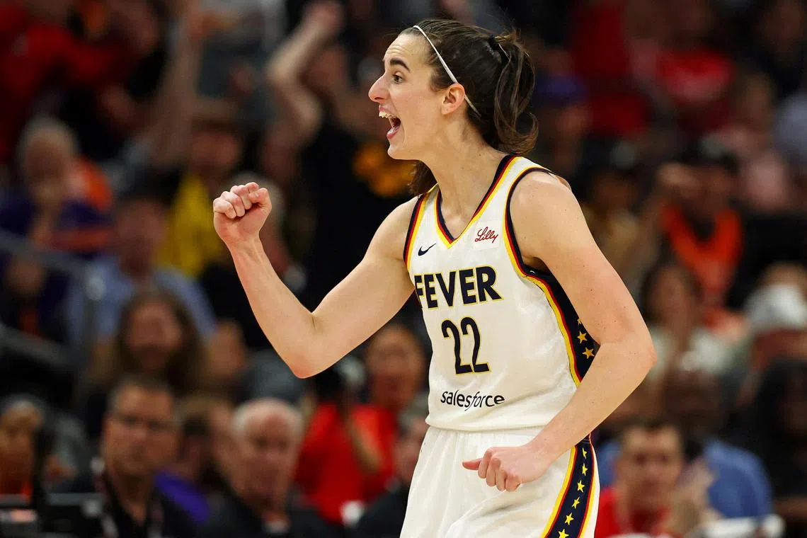 Indiana Fever guard Caitlin Clark will play at The Annika driven by Gainbridge on Nov 13 at Pelican Golf Club in Belleair, Florida.