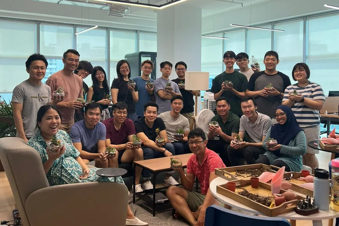 The Ice Cube Marketing team at their Singapore headquarters. The digital marketing agency has tripled its revenue in three years by applying the same data-driven strategies it uses on its clients. 