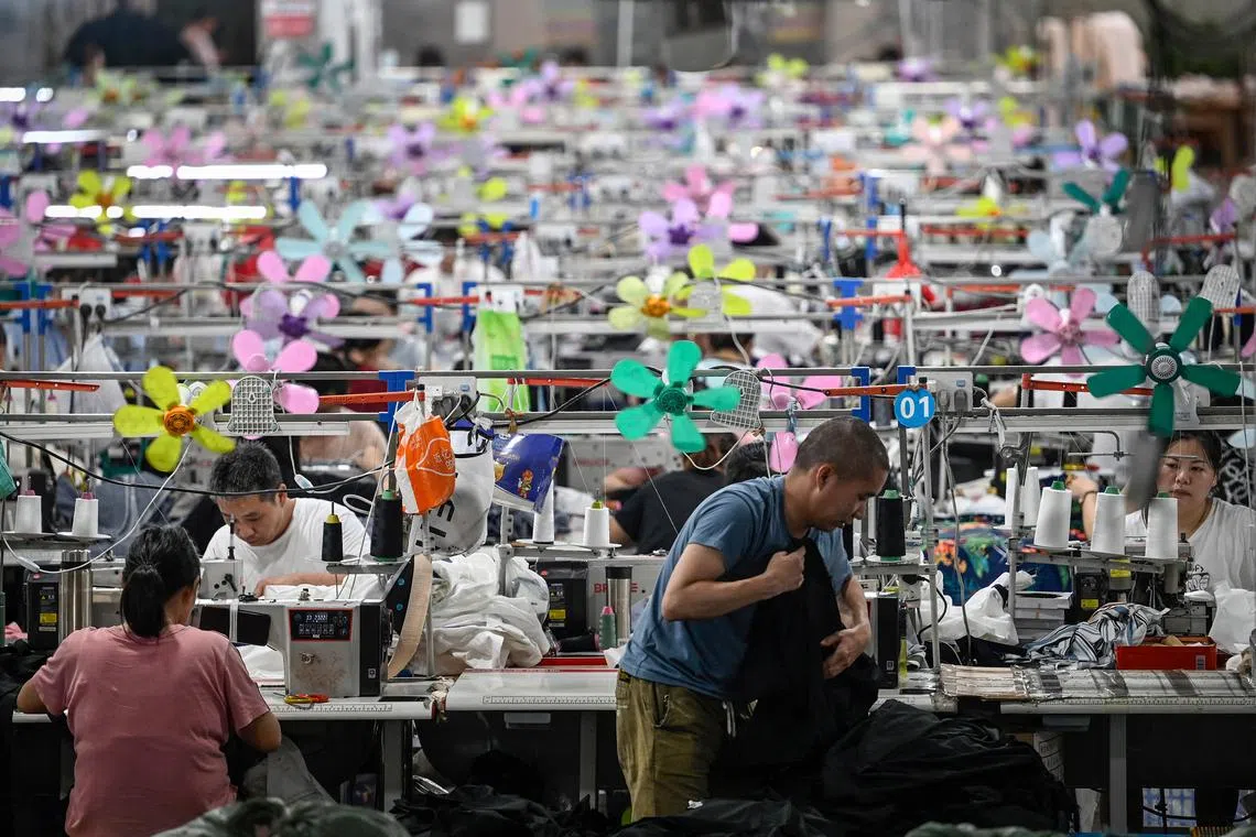 The laborers who make these goods earn as little as US$5 (S$6.68) an hour, including overtime, for workdays that can last 10 hours or more. 