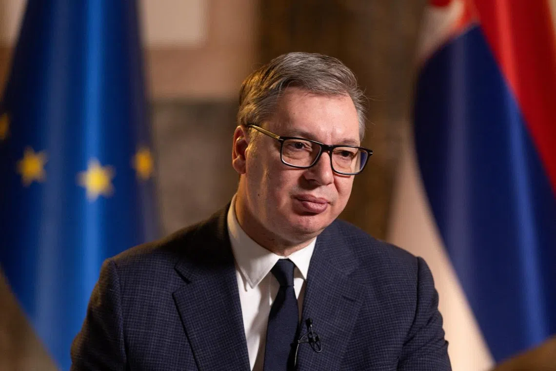 Serbia seeks EU gas deals as it reduces Russian supplies, says President Vucic