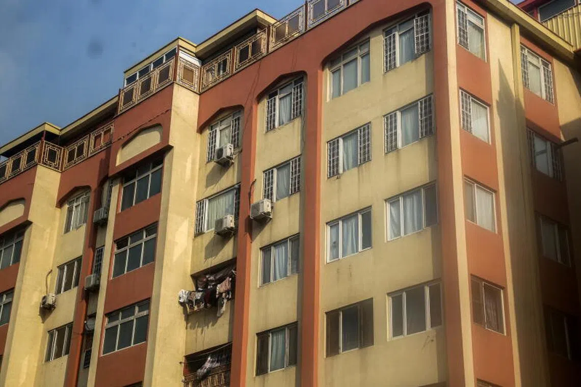 epa11797443 A view of windows in residential buildings in Kabul, Afghanistan, 29 December 2024. The Taliban's leader, Hibatullah Akhundzada, has issued a directive prohibiting the construction of windows in residential buildings that overlook neighboring homes, especially those occupied by women. This decree aims to 'preserve privacy' and protect women from potential harm, requiring property owners to block views from existing windows by erecting walls or using coverings, published by Taliban-affiliated media. Municipal authorities have been tasked with enforcing this rule, which applies to both new constructions and existing structures, reflecting the Taliban's ongoing restrictions on women's visibility and participation in society since regaining power in 2021. EPA-EFE/SAMIULLAH POPAL