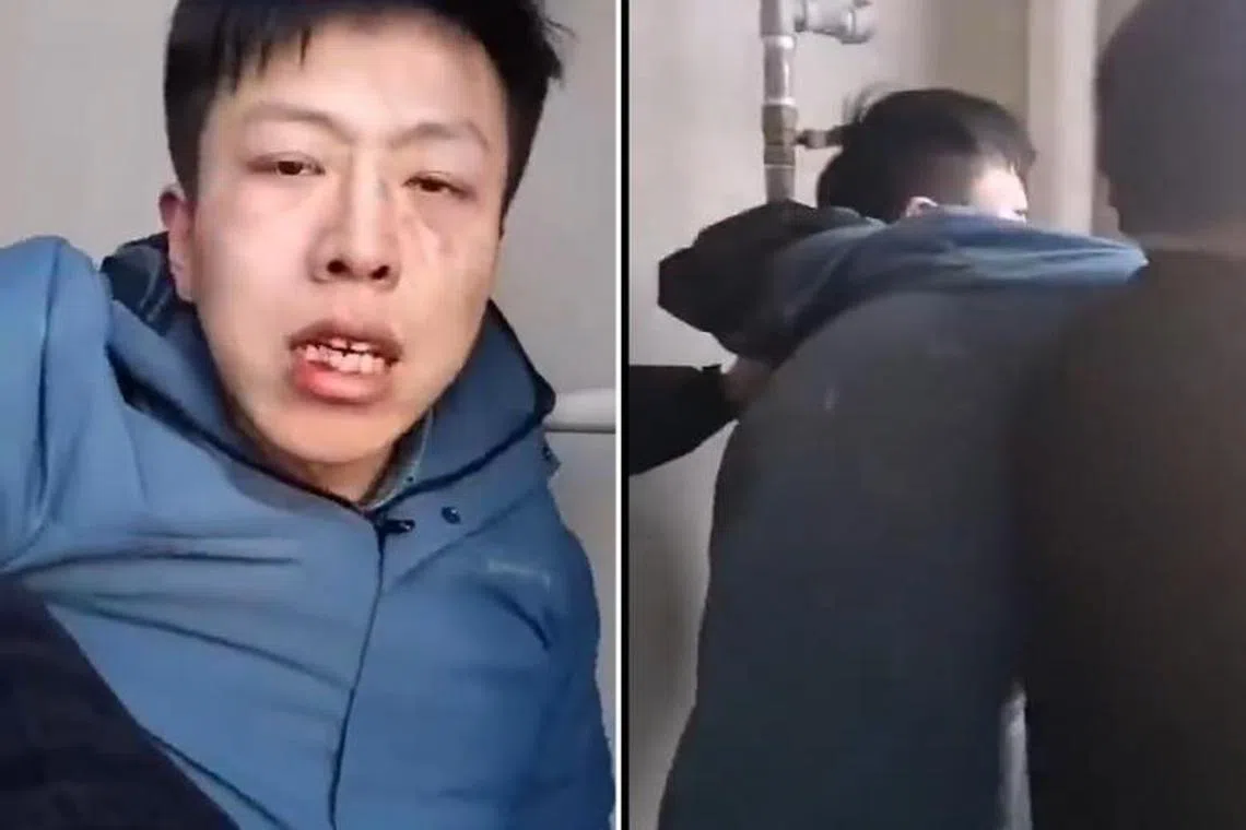 Lee, an office worker in eastern Suzhou, China, was assaulted by a group of cat lovers. He is alleged to have filmed himself torturing cats he adopted. 