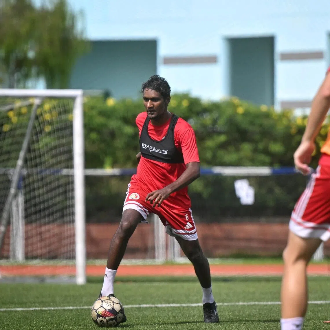 Balestier Khalsa skipper Madhu Mohana has been a vocal leader on and off the pitch, asking for an improvement to their training facilities.