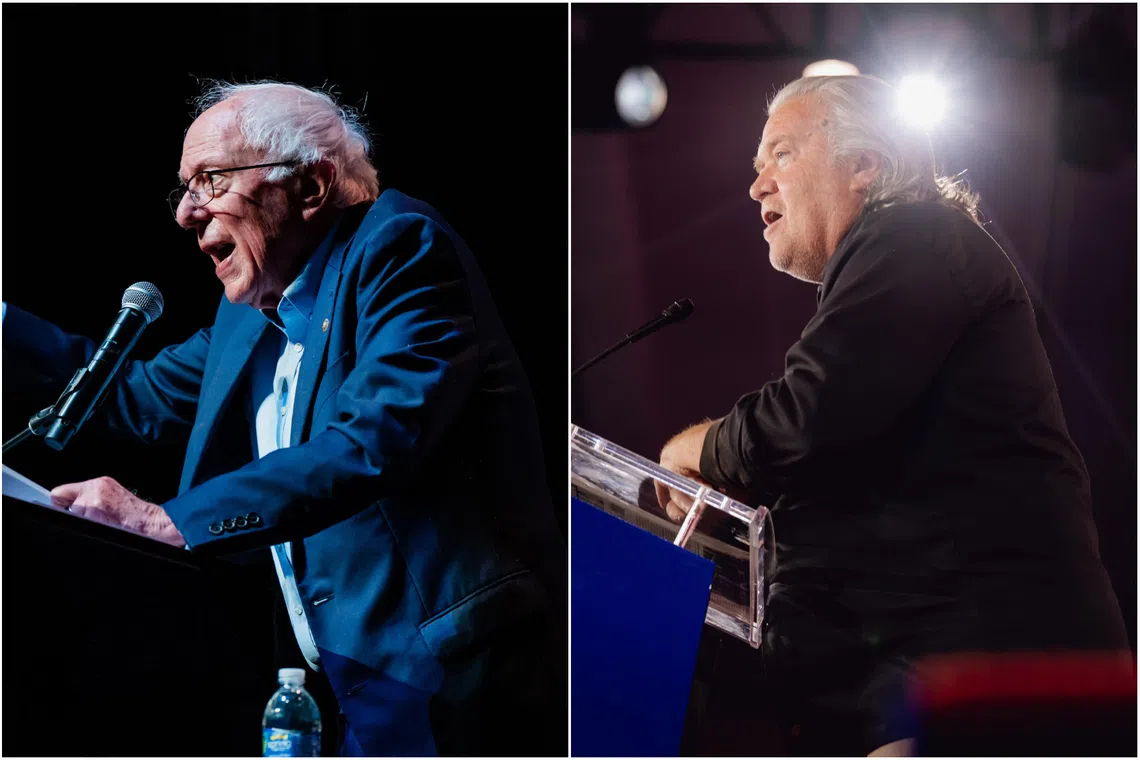 From Bernie Sanders to Steve Bannon, US political figures sound alarms on AI
