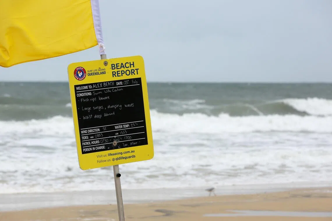 Online images showed collapsed sections of road, flooded streets and fast-rising streams.