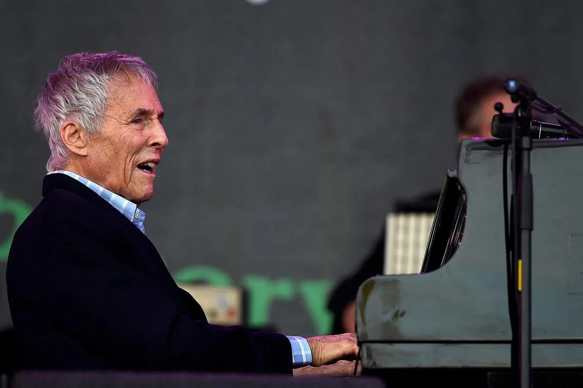Composer Burt Bacharach died age 94 on Feb 9, 2023.