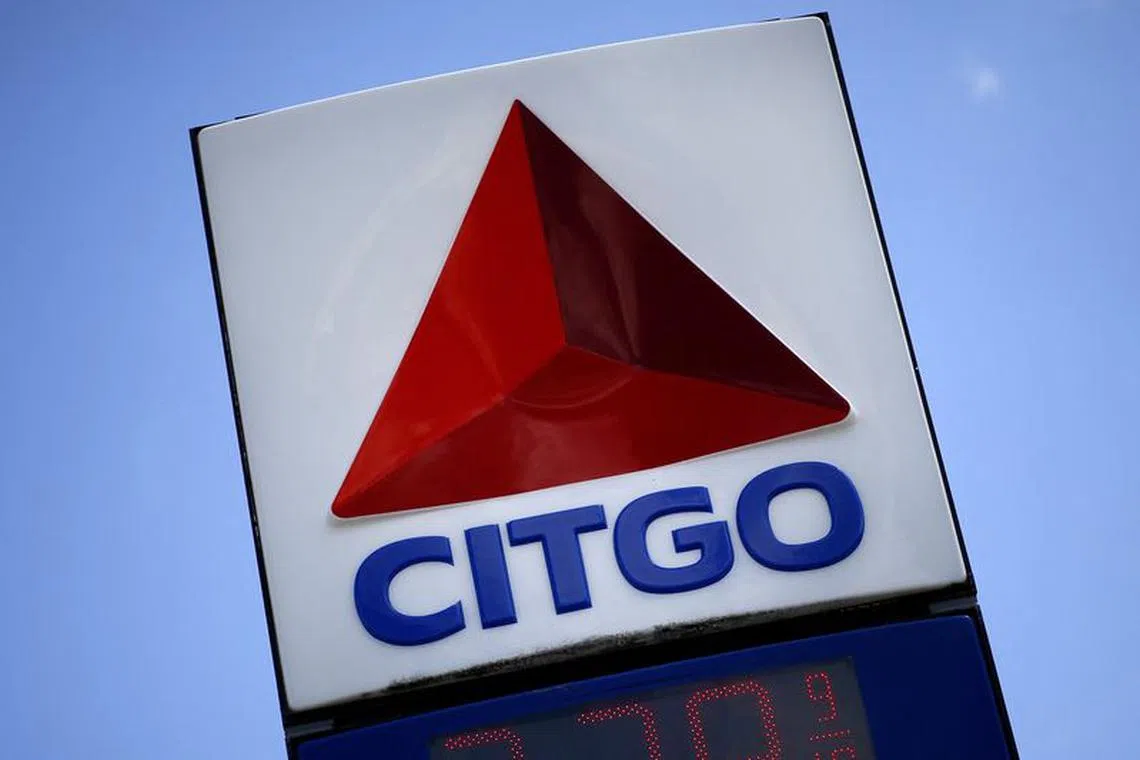 FILE PHOTO: The logo of PDVSA's U.S. unit Citgo Petroleum is seen at a gas station in Stowell, Texas, U.S., June 12, 2018. REUTERS/Jonathan Bachman/File Photo