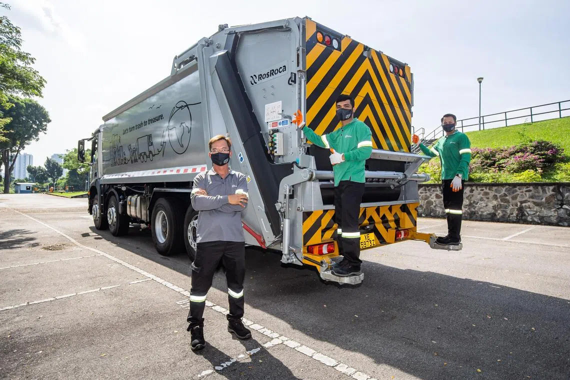 SembWaste is one of three agencies appointed by Singapore’s National Environment Agency to provide waste and recyclable collection services.