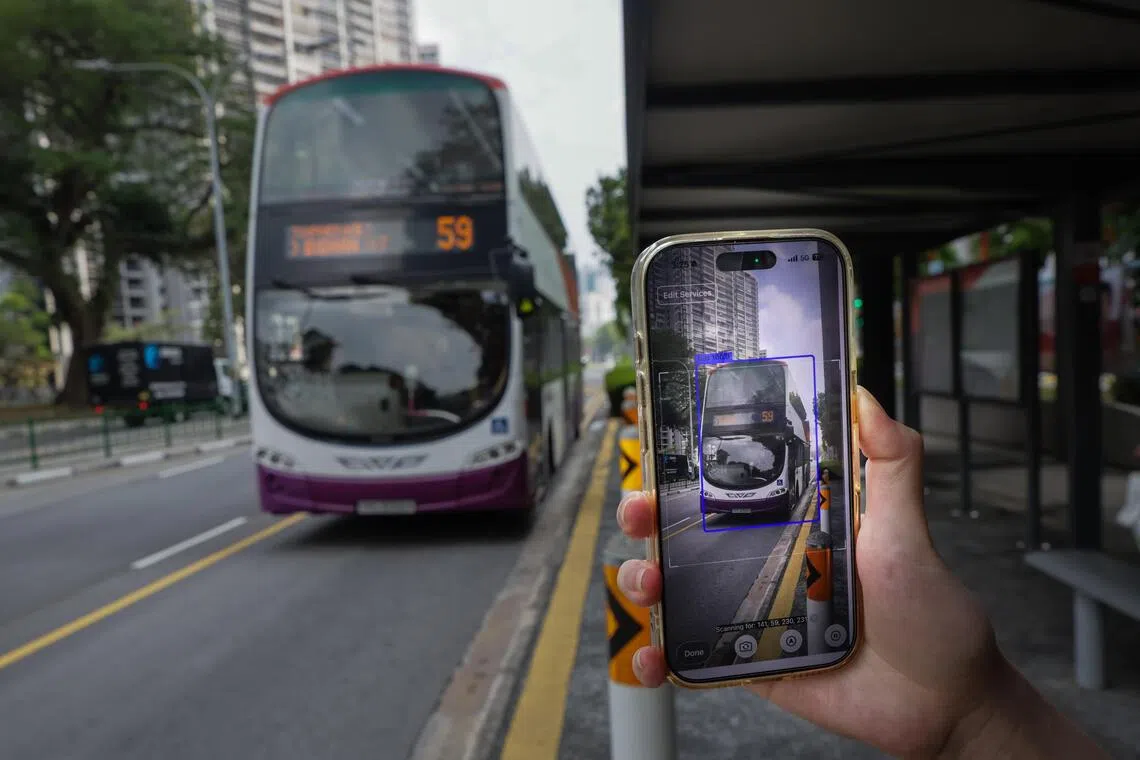 The iPhone app uses computer vision to identify the bus number, then a voice reads it out loud, which comes in especially handy for visually impaired commuters who are travelling alone.