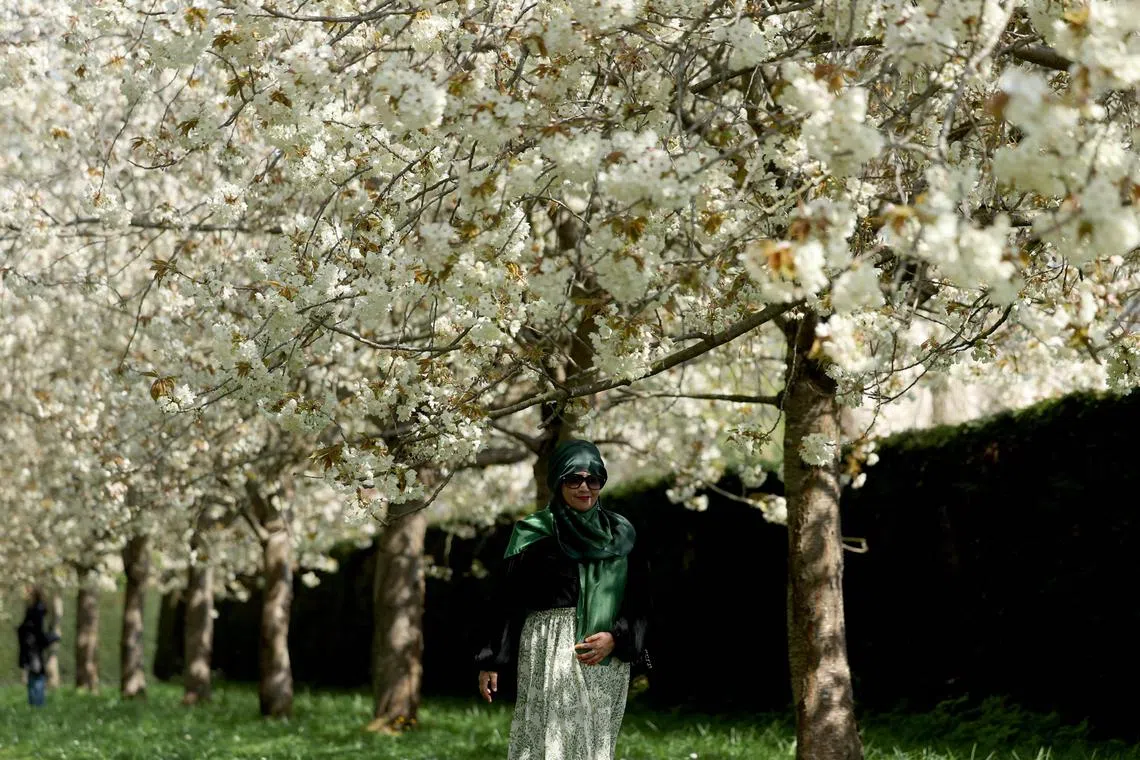 April 4 had been the hottest day of 2025 so far in Britain, according to the country’s weather service.