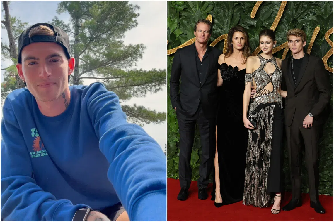 Presley Gerber (left) was the elder child of US supermodel Cindy Crawford and American businessman Rande Gerber.