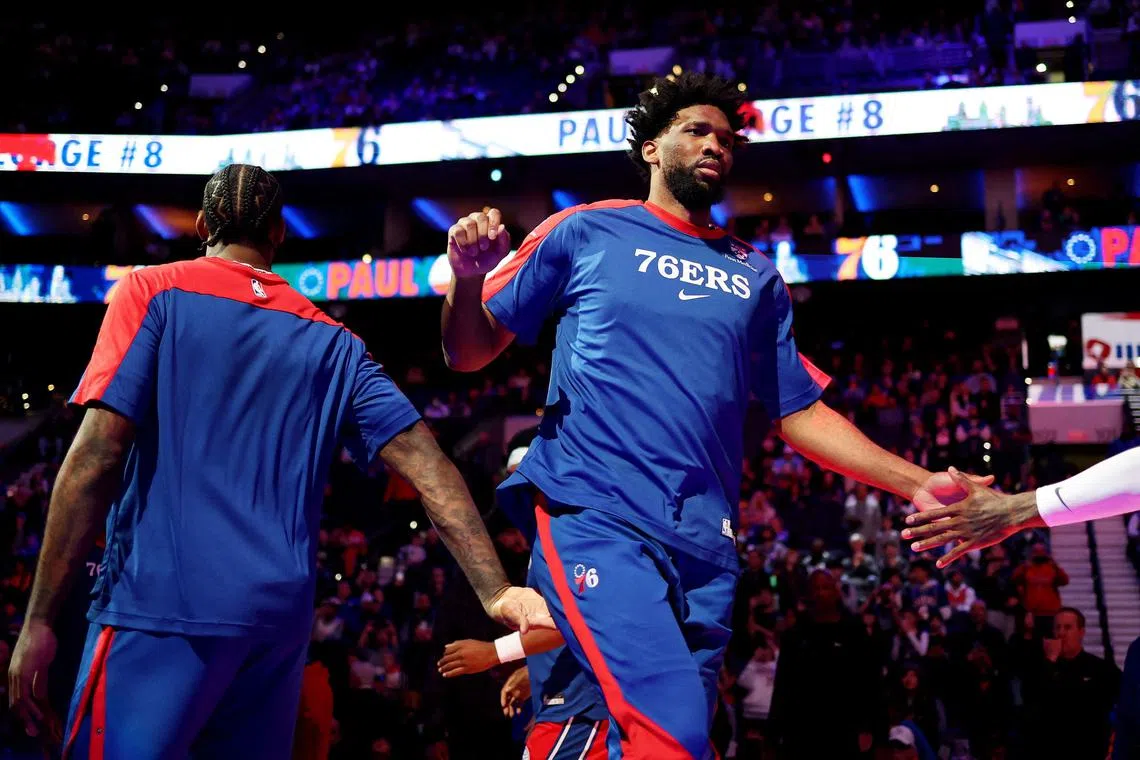 Against the Indiana Pacers at the Wells Fargo Centre on Dec 13, Joel Embiid of the Philadelphia 76ers was playing just his second game back after missing seven contests.