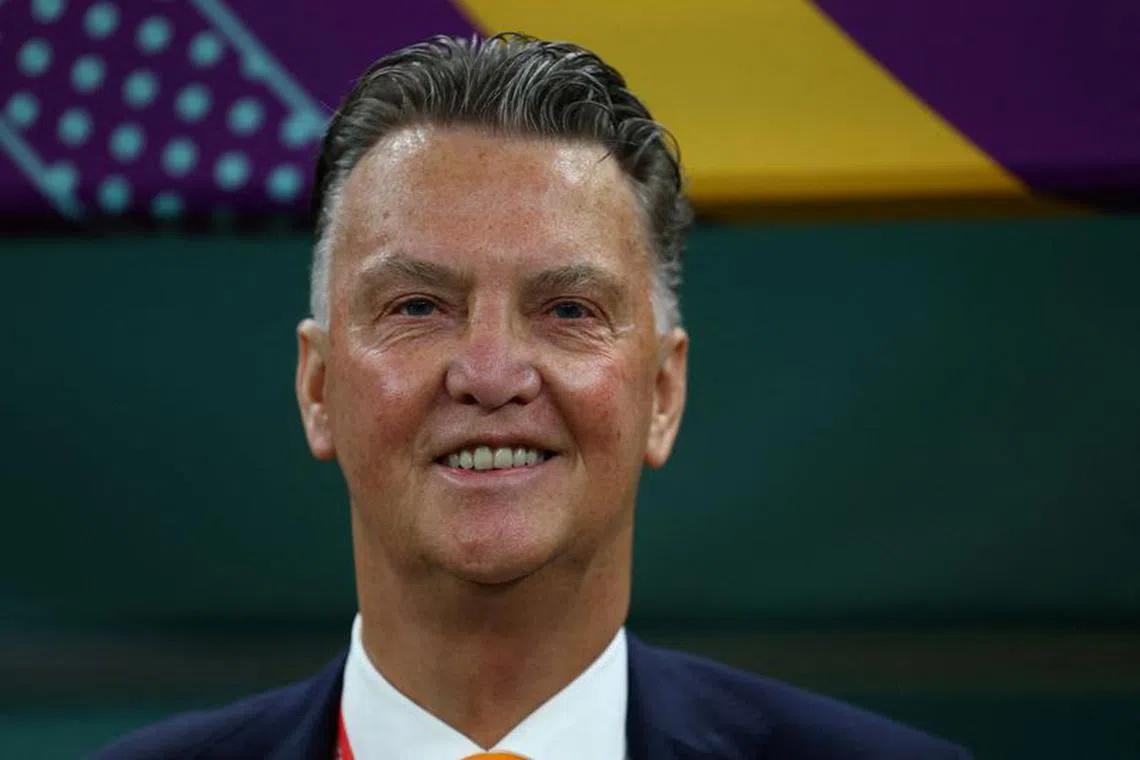 FILE PHOTO: Soccer Football - FIFA World Cup Qatar 2022 - Quarter Final - Netherlands v Argentina - Lusail Stadium, Lusail, Qatar - December 9, 2022 Netherlands coach Louis van Gaal before the match REUTERS/Kai Pfaffenbach/File Photo