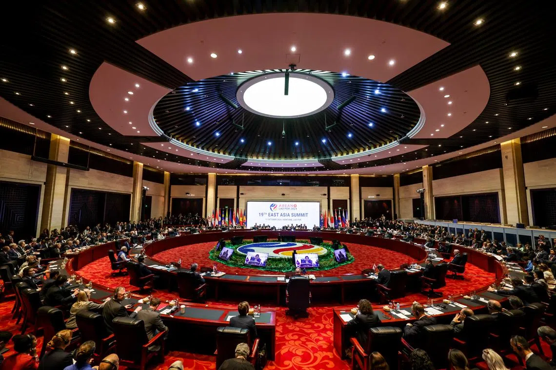 With Asean at its core, the East Asia Summit brings together eight major partners – Australia, China, India, Japan, New Zealand, South Korea, Russia and the US.