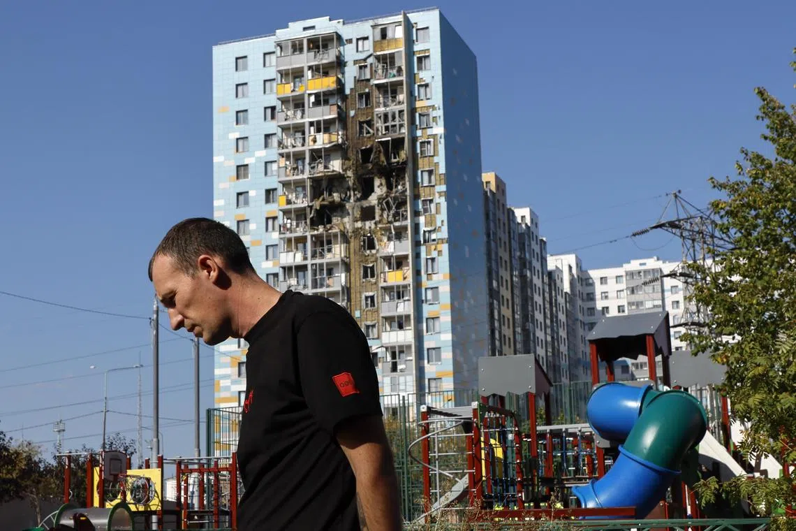 Russian authorities say a 46-year-old woman was killed in the Ukrainian drone strike, in the Moscow suburb of Ramenskoye.