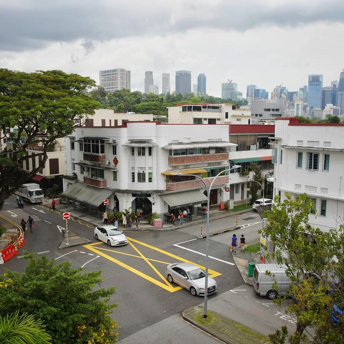 Tiong Bahru, one of Singapore’s oldest estates, has attracted many young families, expats and independent businesses.