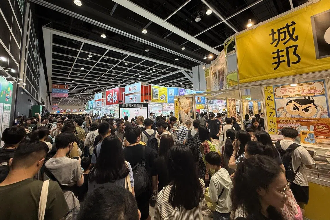 Hong Kong publishers have encountered an increasing number of obstacles in their operations. ST PHOTO: ONG SOR FERN