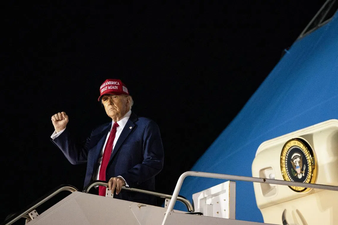 President Donald Trump's approval rating has been middling from the get-go.