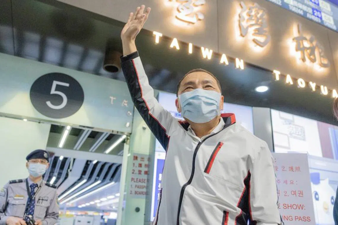 New Taipei City Mayor Hou Yu-ih had been seen as more likely to win the nod from the KMT due to his broad popularity and grassroots appeal within the party.