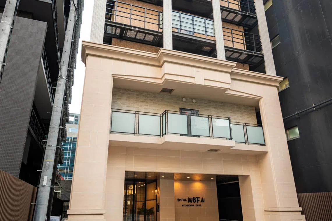 Hotel WBF Kitasemba East is one of the three hotels CapitaLand Ascott Trust is divesting to an unrelated third party.