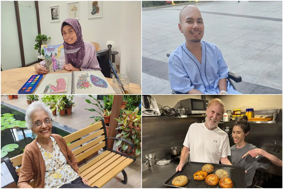 Some terminally ill people in Singapore are embarking on artistic projects, painting, making films, and writing and planning books and memoirs.