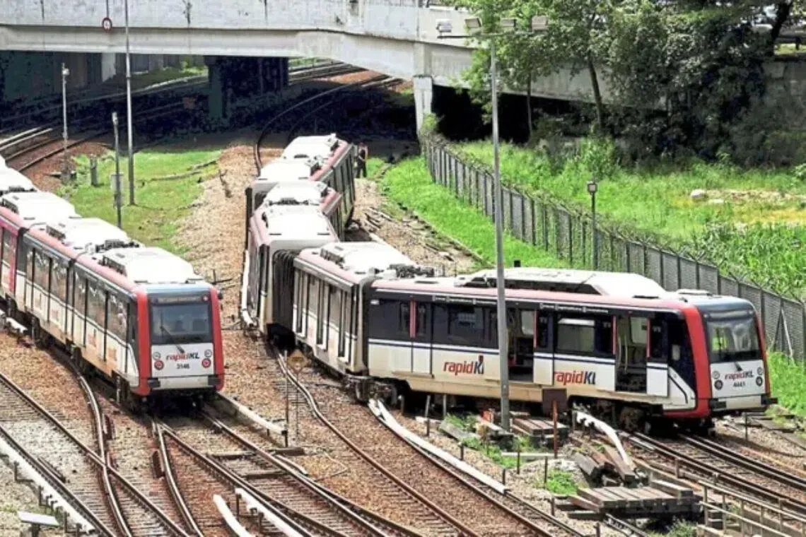 25 passengers were safely evacuated, and crowds of passengers were left stranded at stations along the route.
