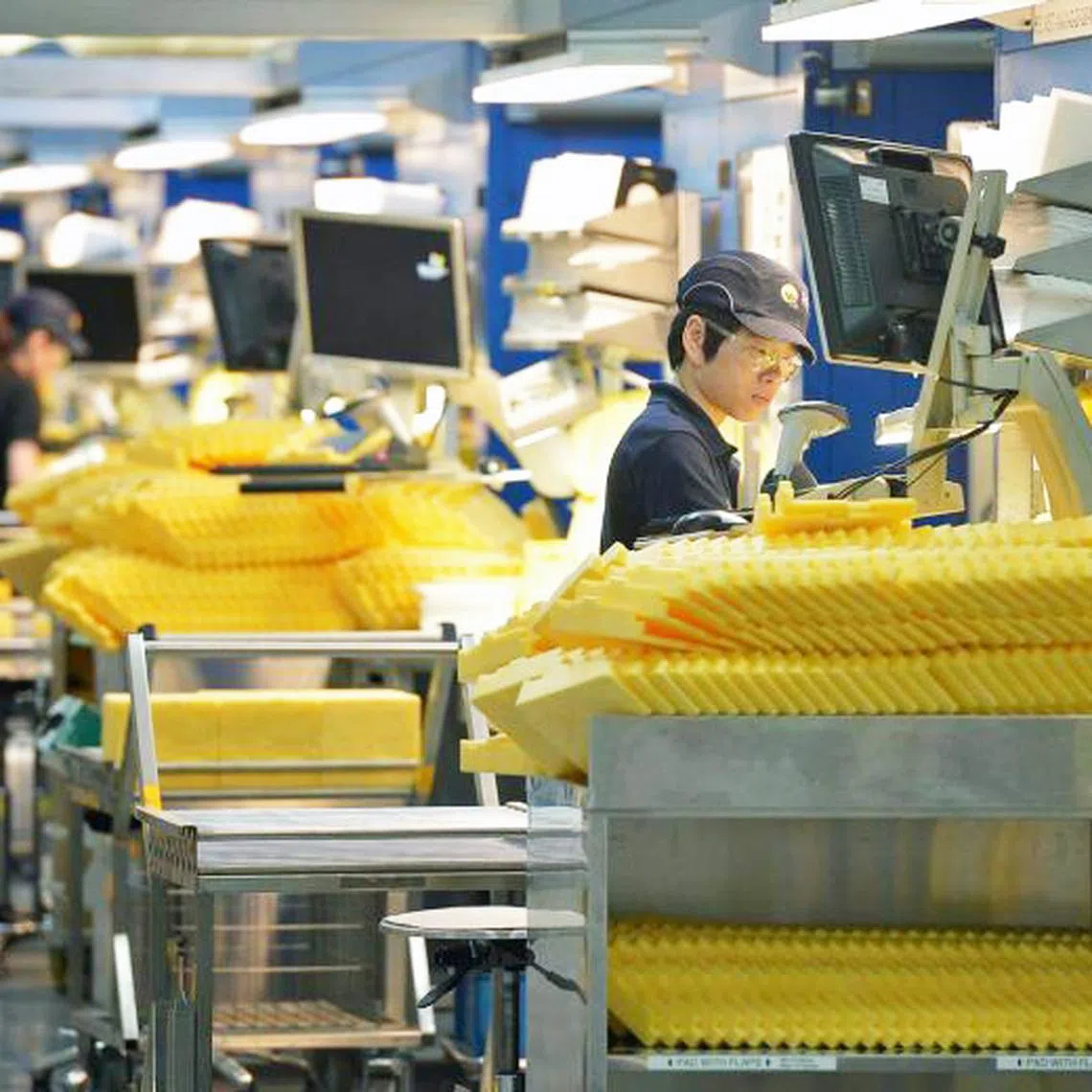 Factory activity logged 49.9 on the PMI in March.