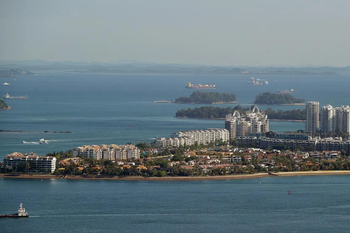 Sentosa Cove condo sales rose 85 per cent or 74 units in the second half of 2022, from 40 sales in the first half. 