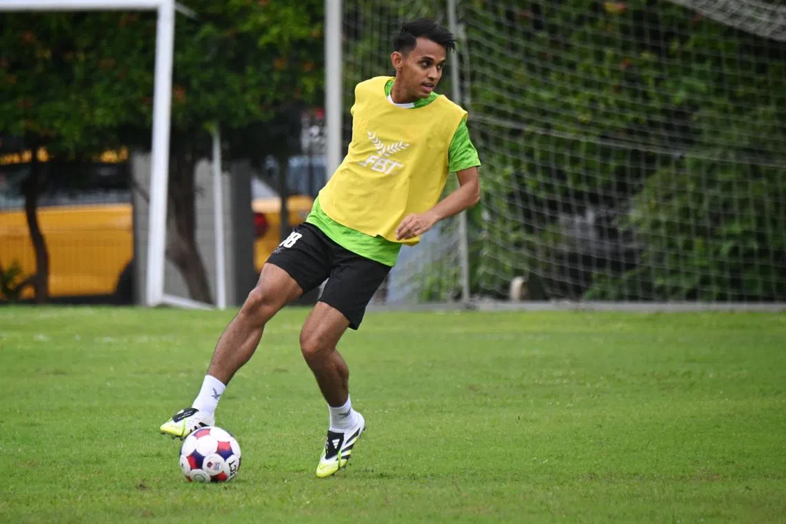 Shahdan Sulaiman has always had to fight for spots, having signed a one-year contract with Geylang International