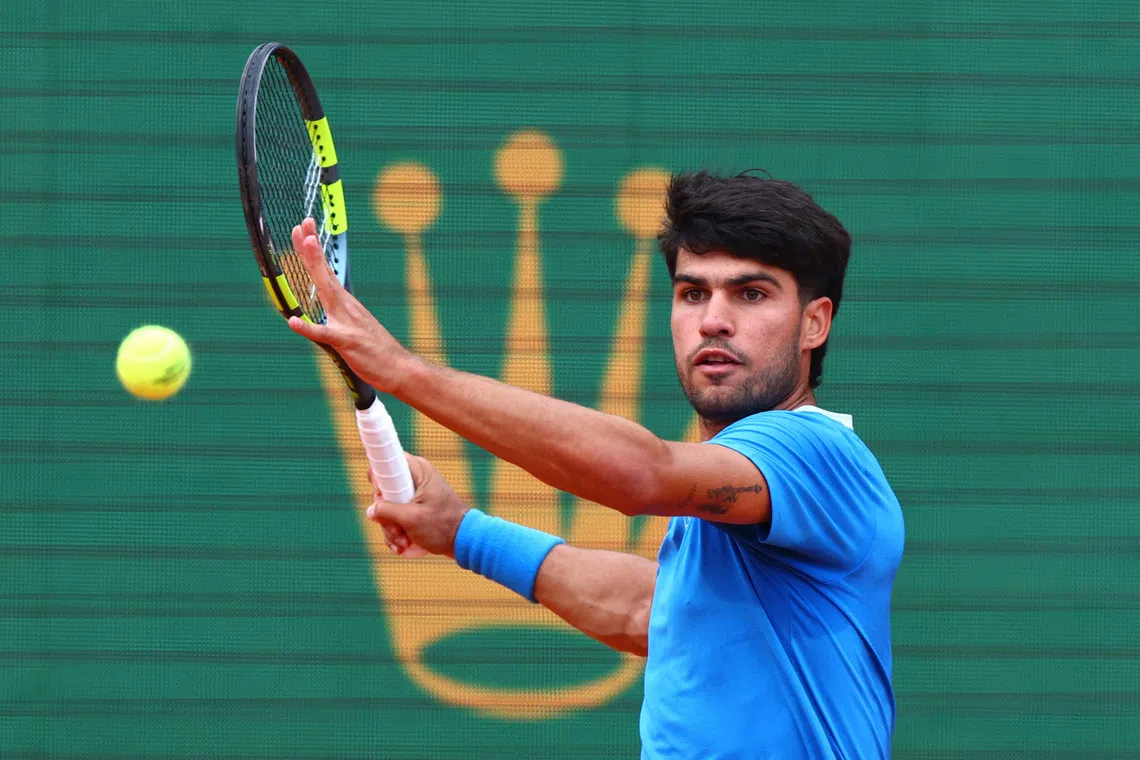 Spanish star Carlos Alcaraz is recovering from a wrist injury he suffered in Barcelona in April.