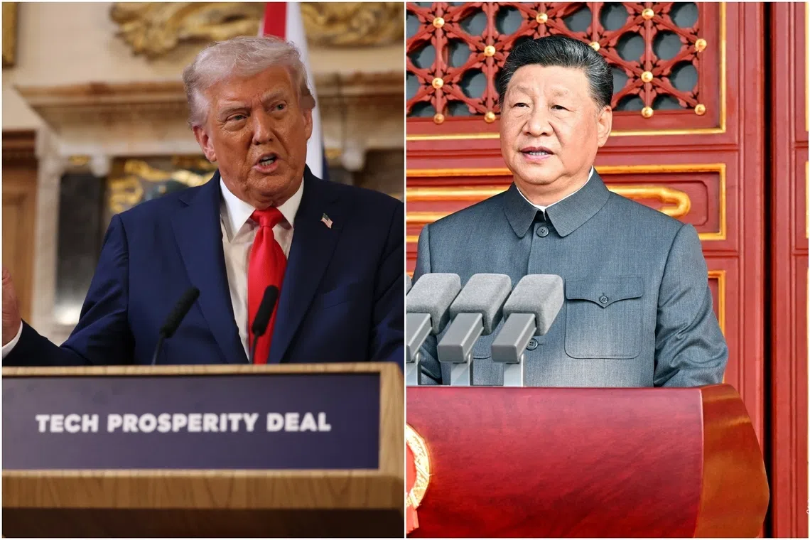 Trump, Xi to hold call as TikTok, tariffs and Nvidia loom large | The  Straits Times