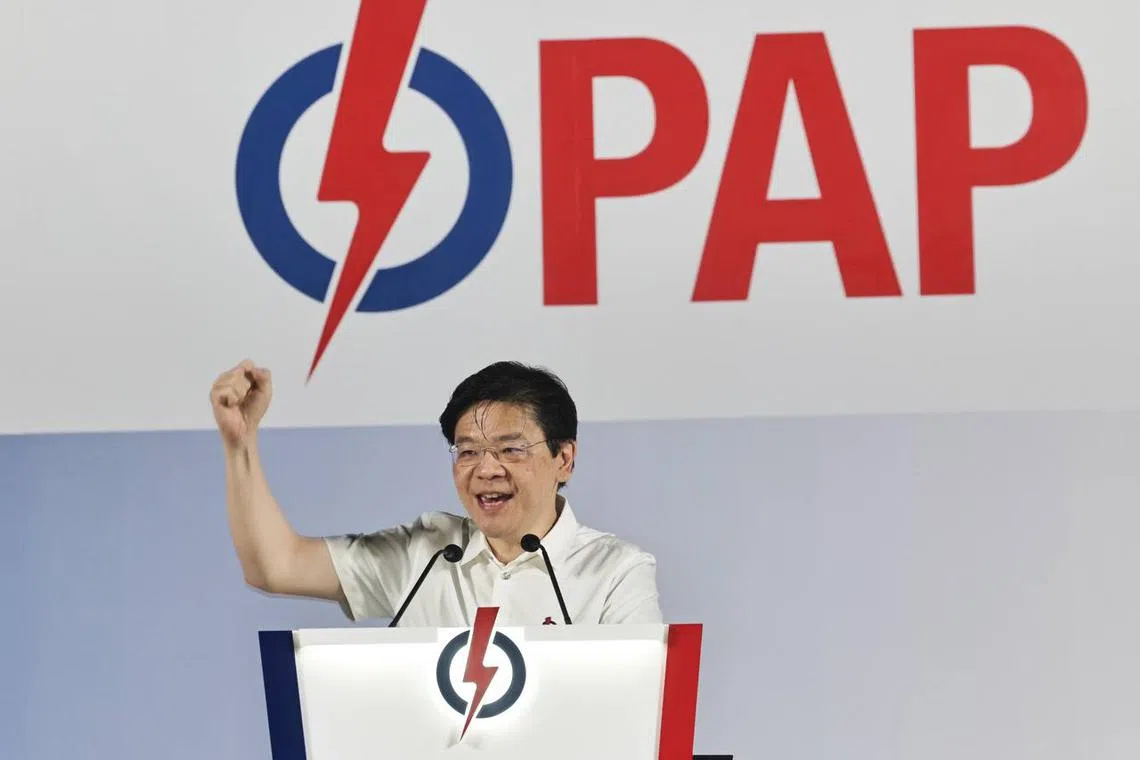Opposition parties turn to divisive politics and personal attacks when they cannot win an argument, and accuse the PAP of losing its way, said PM Lawrence Wong.