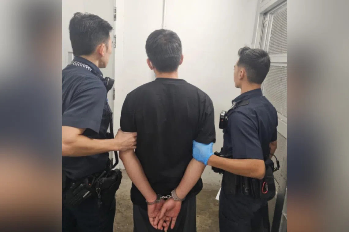 The man is expected to be charged in court on Aug 26 with the offence of attempted housebreaking.