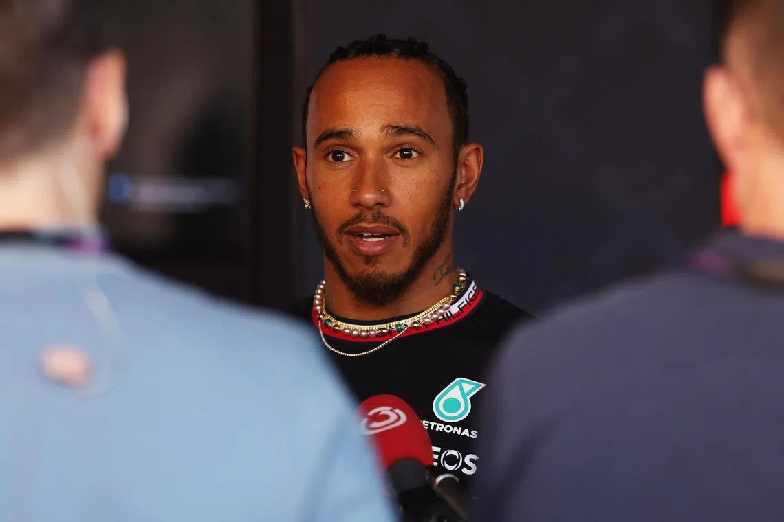 Hamilton is out of contract with Mercedes at the end of the season, but has said a new deal will be done.