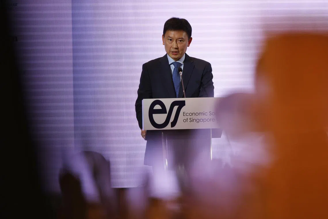 Transport Minister Chee Hong Tat outlined three key areas in which the Government can play a role, including in supporting Singaporeans in adjusting to shocks caused by global events.