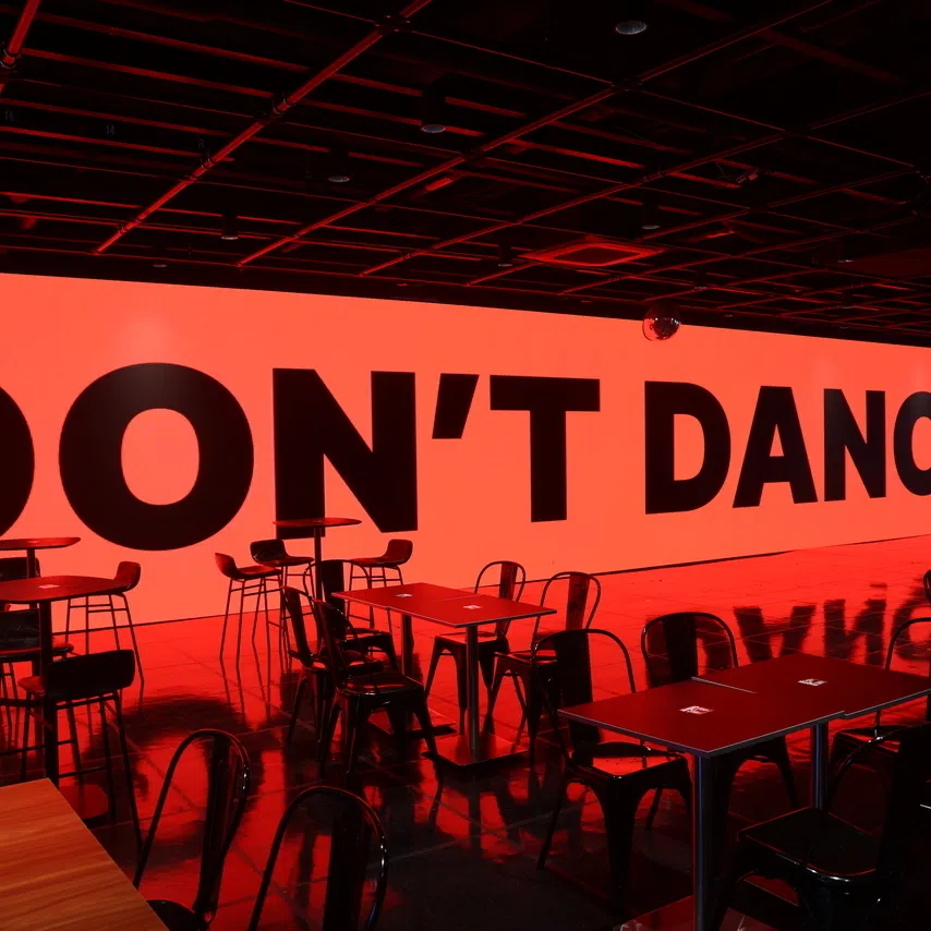 At some small music venues in Korea, dancing is technically illegal.