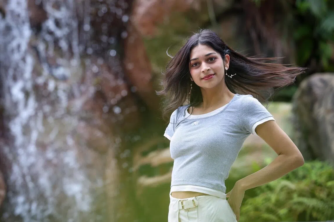 Singaporean Nicole Bacon, 22, is one of seven members of rookie global K-pop girl group NWH:I.