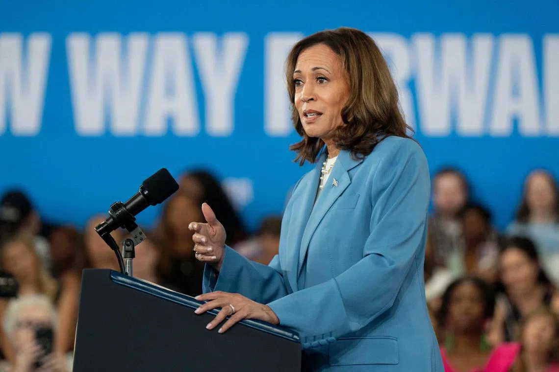 US Vice-President and Democratic presidential candidate Kamala Harris told supporters at a rally in North Carolina that the US economy is strong but prices are still too high.