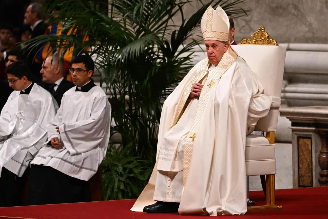 Pope Francis has said in the past that he would step down from the papacy should health problems keep him from his duties.