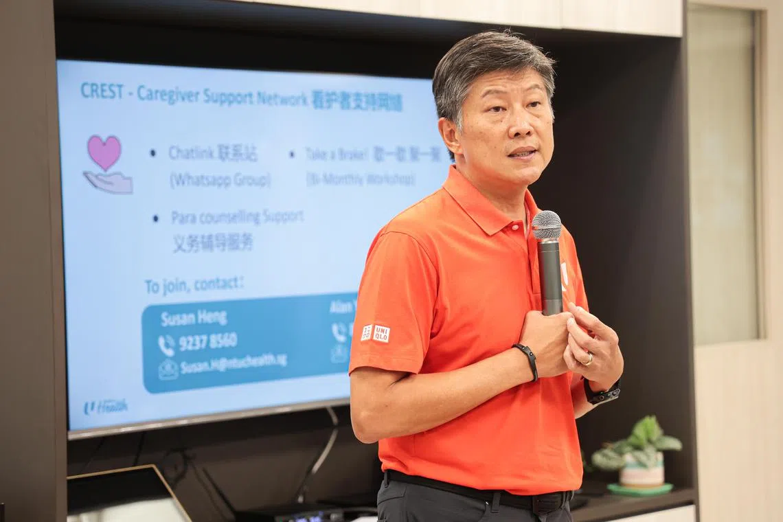 CMG20230920-JasonLee01/李冠卫/劳玮笙, 卢慧菁/NTUC Calls for More Caregiving Support for Workers to Better Manage Work and Caregiving Responsibilities	[NTUC Health Active Ageing Centre (Taman Jurong), 118A Corporation Dr, S'611118]

Engagement and Address by NTUC Secretary-General Ng Chee Meng
