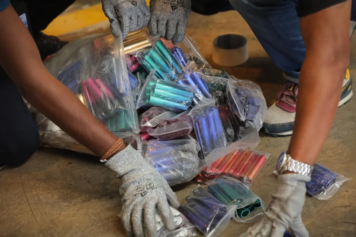 Singapore has seen a steady increase in vape-related activities.