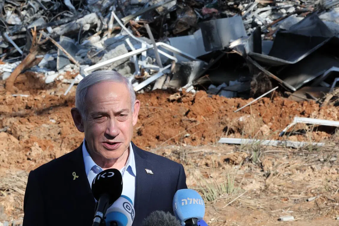 Israel's Prime Minister Benjamin Netanyahu promised not to let Israel be dragged into a war of attrition.