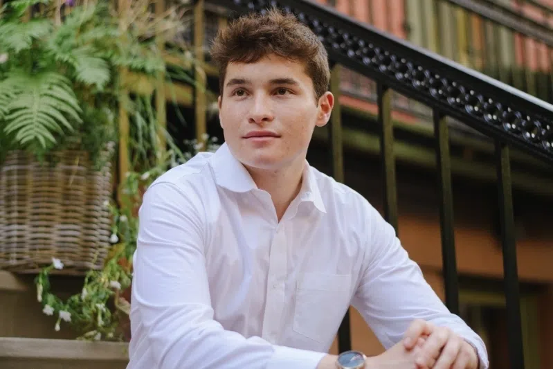 Mr Danny Benson, 22, had a difficult time finding an apartment because he did not have a credit history. 