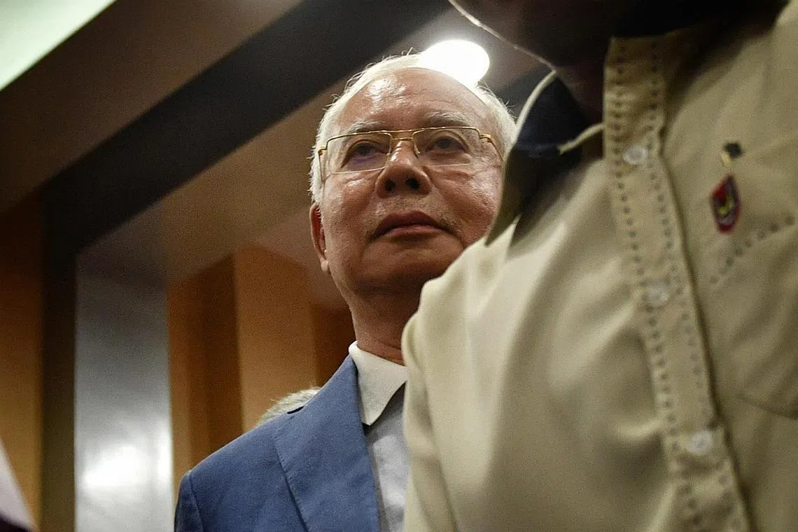 Former Malaysia PM Najib Razak has been serving a 12-year jail sentence since his appeal was dismissed on Aug 23, 2022. 