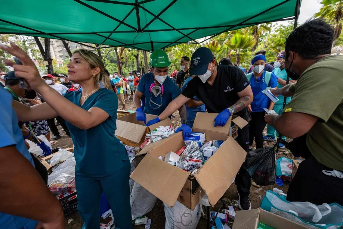Venezuela quake survivors cherish kindness of strangers