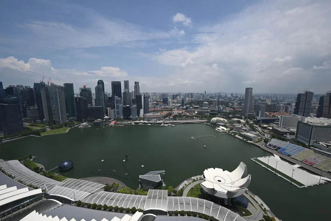 The digital economy is a bright spot for Singapore and is expected to outpace its single-digit GDP growth, the report said.